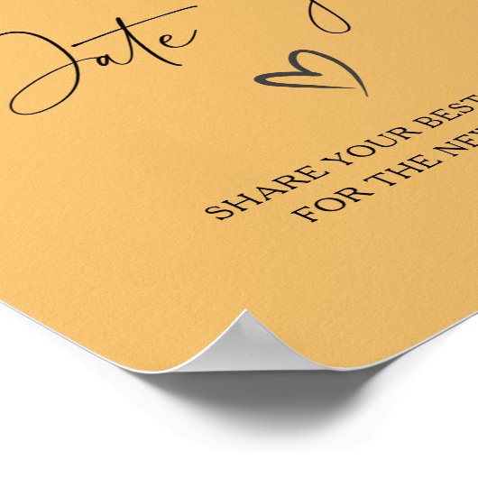 トロピカル – 日付の夜のアイディア。日付jarブライダルゲーム ポスター (角)