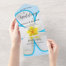 トロピカル、白プルメリアオンブルー結婚、フローラ