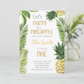 トロピカル「Sweet One」女子サマーパーティーカード 招待状 (スタンド正面)