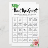 トロピカルFind the Guest Bingo Game (正面/裏面)