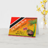 トロピカルIはトリニダード・トバゴ カード (黄色い花)