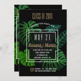 トロピカ葉ルズ卒業パーティー招待状 招待状