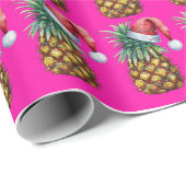 トロピカ – ピンク ラッピングペーパー (ロールコーナー)