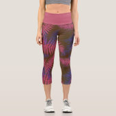 トロピッかわいらしク葉 カプリレギンス (正面)