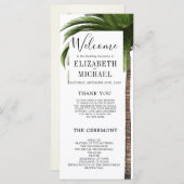 トロピッエレガントカルパーム結婚の メニュー (正面/裏面)