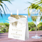 トロピッエレガントクパームツリービーチ結婚式 フェイバーボックス