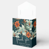 トロピッエレガントクフローラフラワー結婚ズサンキュー フェイバーボックス (オープン)