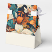 トロピッエレガントクフローラフラワー結婚ズサンキュー フェイバーボックス (裏面サイド)