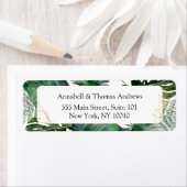 トロピッエレガントク植物トレン結婚ズ ラベル (インサイチュ)