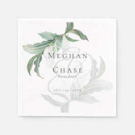 トロピッエレガントク葉 スタンダードカクテルナプキン