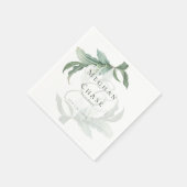 トロピッエレガントク葉 スタンダードカクテルナプキン (角)