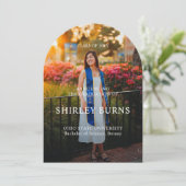 トロピッエレガントク離れ卒業写真 招待状 (スタンド正面)