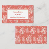 トロピッエレガントト 名刺 (正面/裏面)