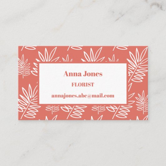 トロピッエレガントト 名刺 (正面)