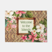 トロピッカスタマイズク・ウェルカム島 ドアマット (正面)