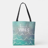 トロピッカスタムクパーソナライズされた・トートバッグ海デザイン トートバッグ (裏面)