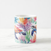 トロピッカラフルクサチュトル海海洋生物 コーヒーマグカップ (中央)