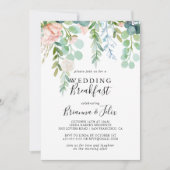 トロピッカラフルクフローラ結婚ズブレックファースト 招待状 (正面)