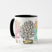 トロピッカラフルク海岩のサンゴ礁海  マグカップ (正面左)