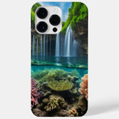 トロピッカラフルク滝 Case-Mate iPhoneケース (裏面)