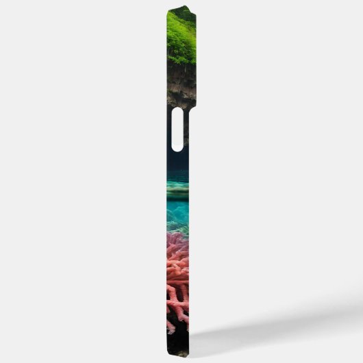 トロピッカラフルク滝 Case-Mate iPhoneケース (裏面 / 右)