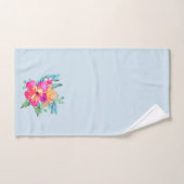 トロピッカラフルク花ブーケ バスタオルセット (ハンドタオル)