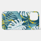 トロピッカラフルク葉・オリジナル・抽象芸術・パター Case-Mate iPhoneケース (裏面 (横))