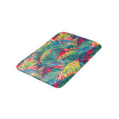 トロピッカラフルク葉 バスマット (アングル)