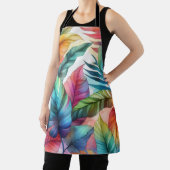 トロピッカラフルク離れ・水カラーデザイン エプロン (インサイチュ)