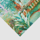 トロピッカラフルク鮮やかガーデン 薄葉紙 (詳細)