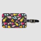 トロピッカラフルク・フルーツ休暇 ラゲッジタグ (正面横)