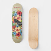 トロピッカラフルク・ブラック・レイベン スケートボード (正面)