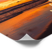 トロピッカリブのクサンセットビーチ ポスター (角)