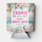 トロピックのような熱いバチェロレッテ 缶クーラー (正面)