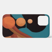 トロピックの女の子。美しいアフリカの女性。ブラック Case-Mate iPhoneケース (裏面 (横))