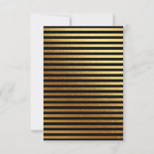 トロピックジャングル白黒ストライプパーティー枠 招待状 (裏面)