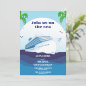 トロピックスシースケープビーチクルーズ結婚ズ 招待状 (スタンド正面)