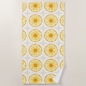 トロピックスライスサニービブ ビーチタオル (正面)