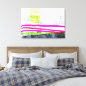 トロピックミッドナイト キャンバスプリント (インサイチュ (寝室))