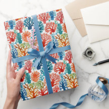 トロピックールクカラフルサンゴの水の色パターン