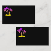 トロピック島の名刺 名刺 (正面/裏面)