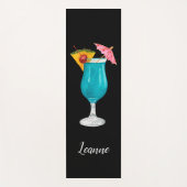 トロピッパーソナライズされたクカラフルドリンク ヨガマット (正面)