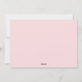 トロピッパーソナライズされたク文房具カスタム色 シーズンカード (裏面)