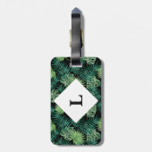 トロピッパーソナライズされたク葉ラゲッジタグ ラゲッジタグ (裏面縦)