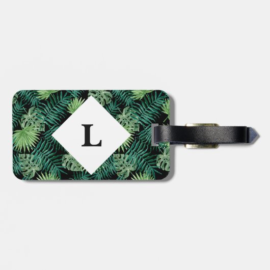 トロピッパーソナライズされたク葉ラゲッジタグ ラゲッジタグ (裏面横)