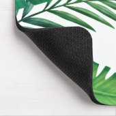 トロピッパーソナライズされたク葉・水の色 マウスパッド (コーナー)