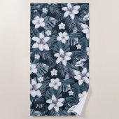 トロピッパーソナライズされたク ビーチタオル (正面)