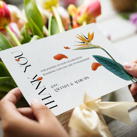 トロピッファンシーク結婚な花の数 – サンキューカード