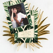 トロピッモダンクのヤシの写真の保存日付 セーブザデート