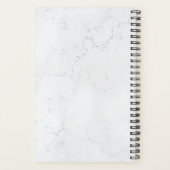 トロピッモダンクの葉セージ緑ウェディングプランナー プランナー手帳 (裏面)